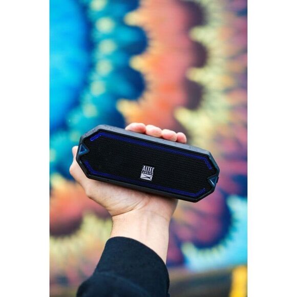 Altec Lansing -  HydraJolt Bluetooth Speaker - Black Black - Picture 7 of 8